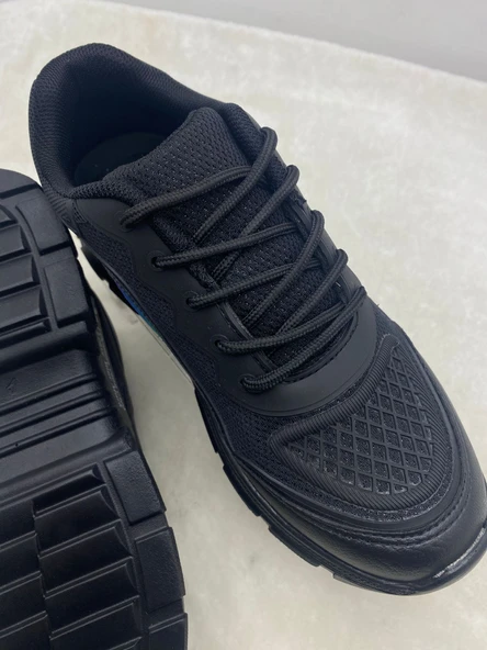 ÇİĞDEM S.SİYAH KADIN KALIN TABAN SNEAKERS - Resim 5