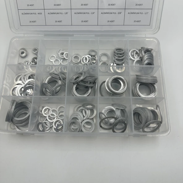 Alüminyum Pul Seti - Resim 6