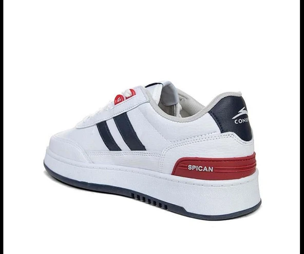 ÇİĞDEM BEYAZ-LACİ-KIR DERİ KADIN SPOR AYAKKABI (CNSPT) - Resim 3