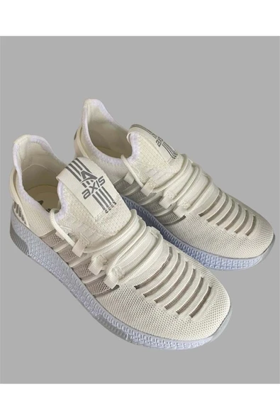 ÇİĞDEM ÇOK RAHAT SÜS BAĞLI  FİLELİ SNEAKER AYAKKABI(AXS) - 2