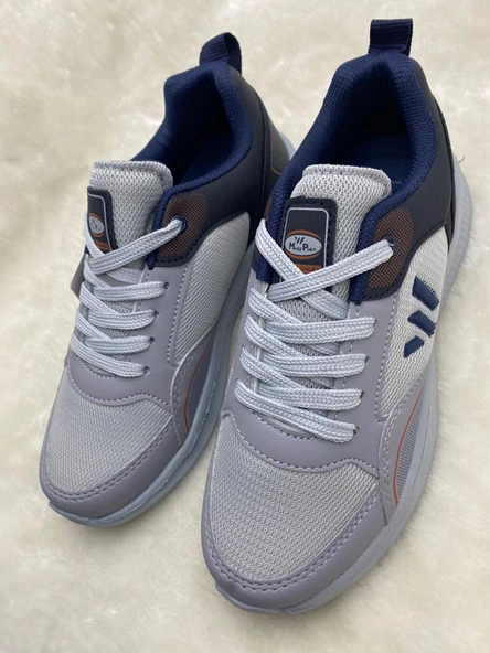 ÇİĞDEM FÜME-SİYAH-YEŞİL ERKEK YÜRÜYÜŞ AYAKKABISI Unisex - Resim 8