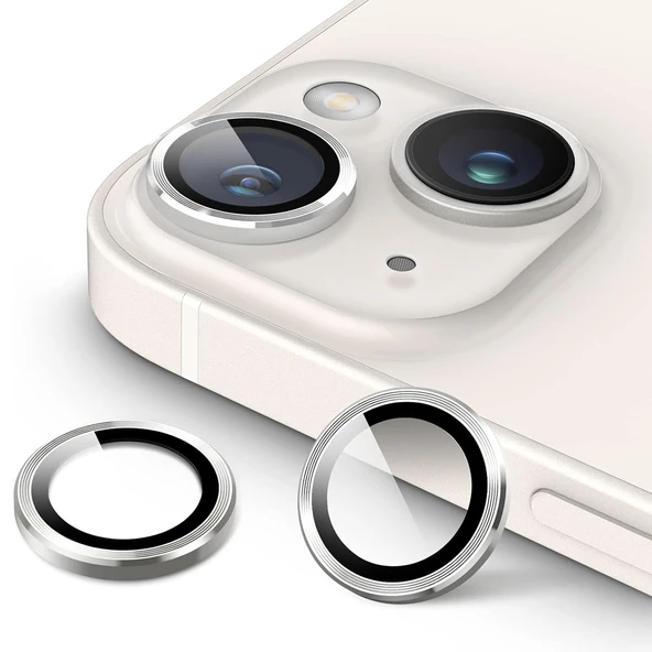 iPhone 14 / iPhone 14 Plus Raze Metal Kamera Lens Koruyucu - 10