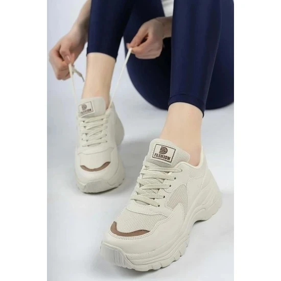 ÇİĞDEM  KALIN TABAN KADIN SPOR AYAKKABI - Resim 8