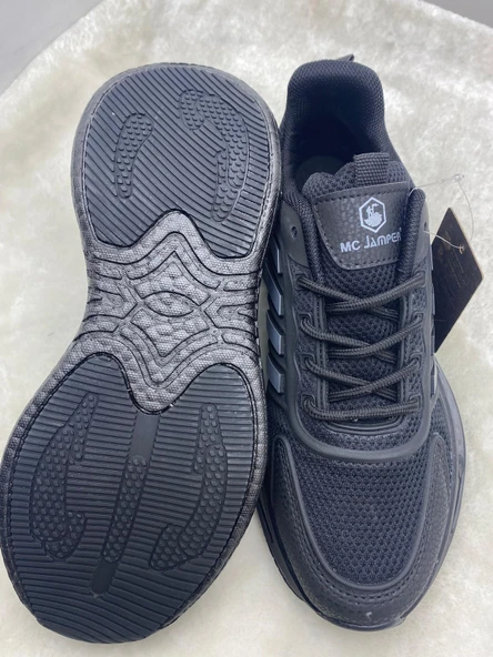 ÇİĞDEM SİYAH-GRİ ERKEK SPOR AYAKKABI - Resim 5