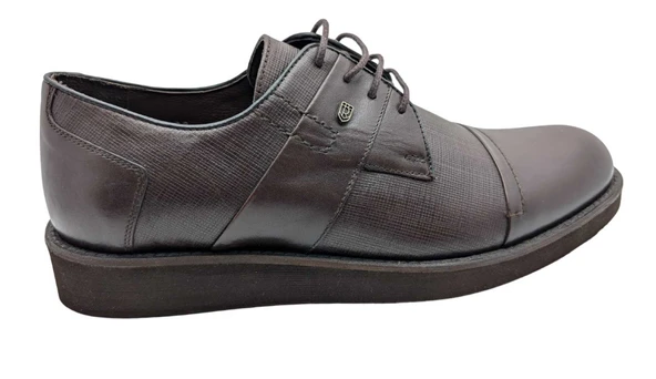 Burç 03233 Hakiki Deri Erkek Klasik Ayakkabı - Resim 2