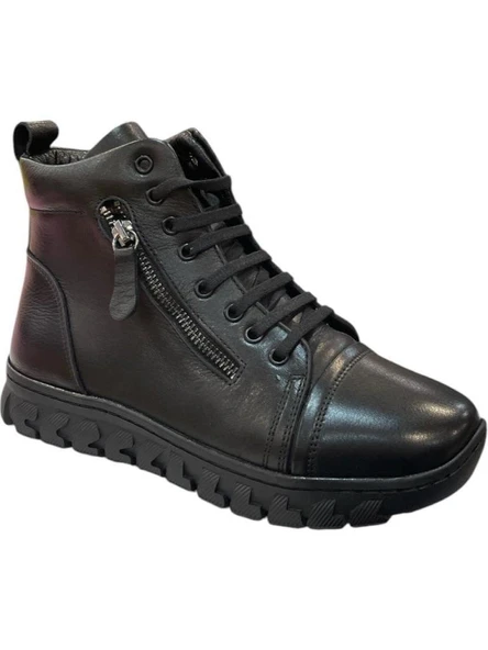 PEPİTA 9913 ORTOPEDİK FERMUARLI BİLEK BOY DERİ KADIN BOT - 3