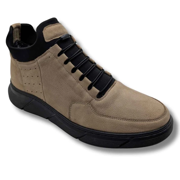 QUOTAZİO İÇİ YÜNLÜ LASTİK BAĞLI ORTOPEDİK BOT - Resim 5