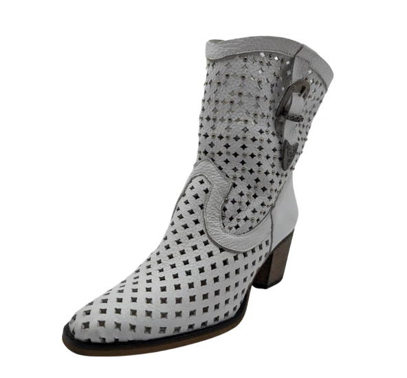 Çiğdem Kundura DustTrail Kadın Hakiki Deri Kovboy Botu - 2