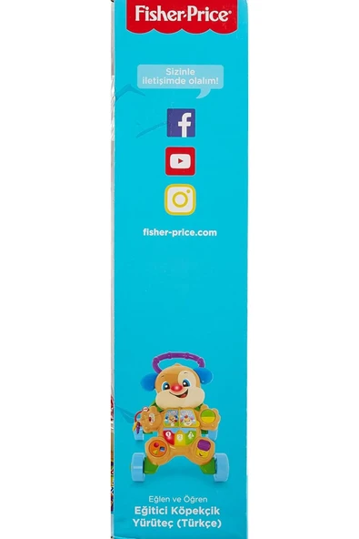 Eğlen&Öğren yaş ve üzeria Göre Gelişim Eğitici Köpekçik Yürüteç (Türkçe ve İngilizce), FTG10 - 4