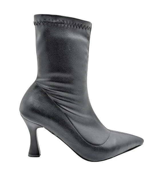 Broncia Kadın Topuklu Streç Bot - Resim 3