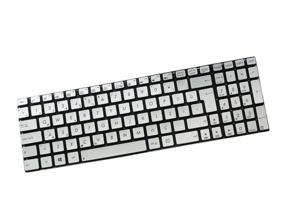 Asus X540LA-XX1017D, X540LA-XX1032D Klavyesi - Gri - TR