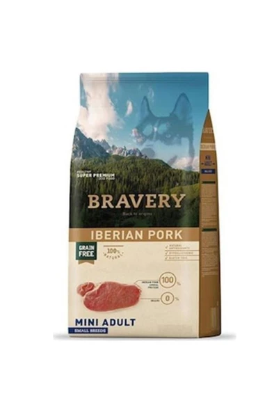 Bravery Bravery Tahılsız Köpek Maması Küçük Irk 7 Kg.