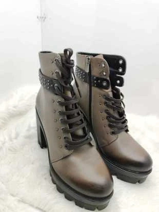 ÇİĞDEM GERÇEK DERİ VİZON KADIN BOT - Resim 4