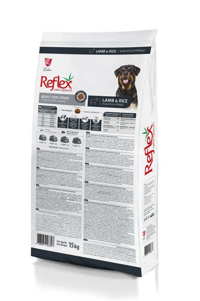 Reflex  Kuzu Etli & Pirinçli Yetişkin Köpek Maması 15 KG - 5