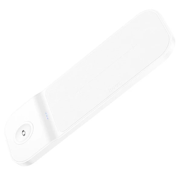 HOCO CQ6 3in1 Wireless Kablosuz Hızlı Şarj Standı (Telefon-Kulaklık-Samsung watch) - 9