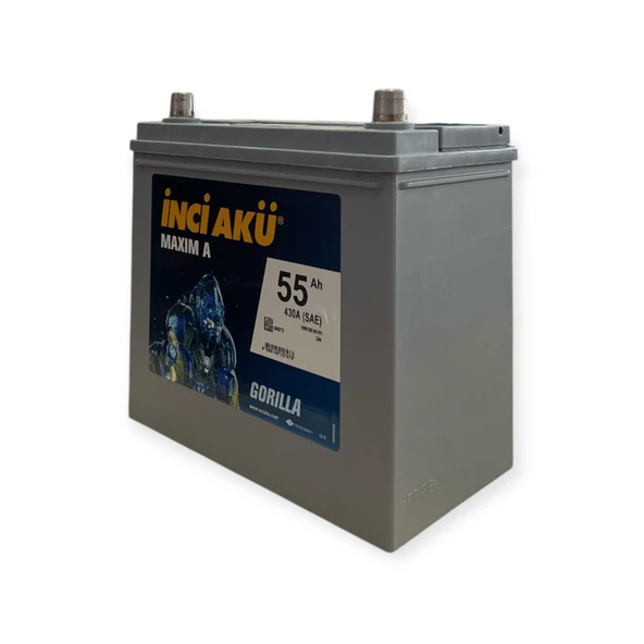 İnci Akü 12V 55 AMPER 430A EN İNCİ AKÜ (2024) - 2
