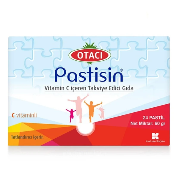 Otacı Pastisin C Vitaminli 24'lü Çocuk Pastili ürün görseli