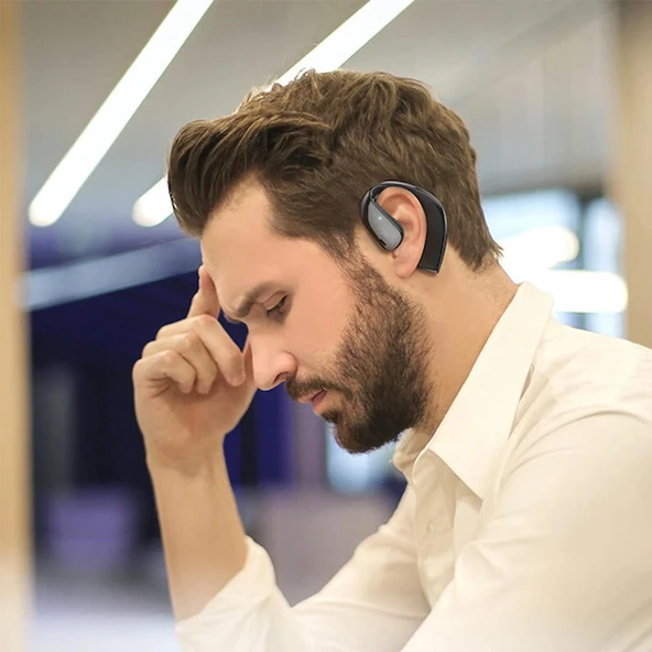 HOCO EQ4 TWS Fully Open Kablosuz Bluetooth 5.3 Açık Kulaklık - 4