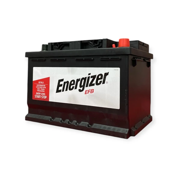 ENERGİZER AKÜ EFB 12V 70 AMPER 760A EN START-STOP ÜRETİM YILI 2024 SON ÜRETİM - 4
