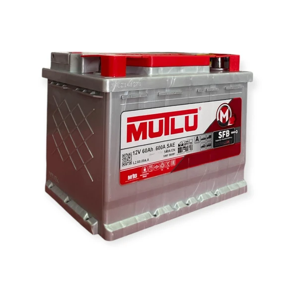 MUTLU AKÜ 12V 60AMPER 600A EN 2024 son üretim
