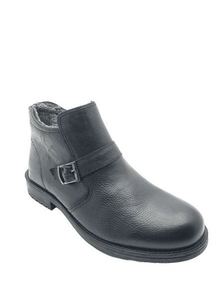 GAMZE - 8195 - İÇİ KÜRKLÜ GERÇEK DERİ BOT - Resim 2