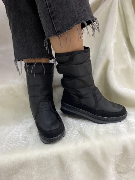 ÇİĞDEM YANDAN ÇİFT CIRTLI BÜTÜN TOPUK İÇİ YÜTLÜ KAR BOTU (TWİNGO KAR2) - Resim 3