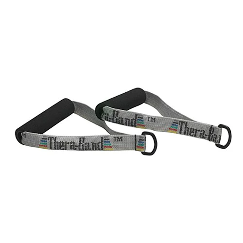 TheraBand® Exercise Handles With ''D''ring Connector,Set Of 2