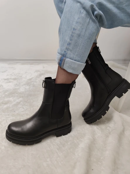 QUAİNT GERÇEK DERİ MİDİ BOY BOT (BRÇ B 12) - Resim 3