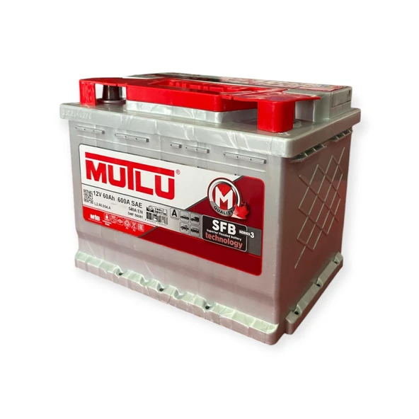 MUTLU AKÜ 12V 60AMPER 600A EN 2024 son üretim - 2