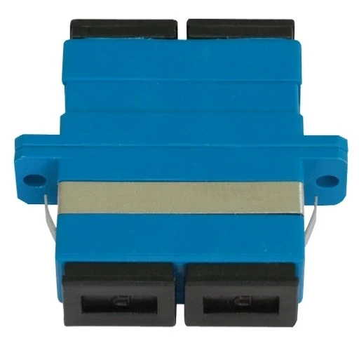 SC Duplex MM Plastik Adaptör Aqua