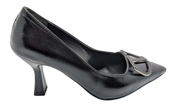 Çiğdem Kundura Serenova Kadın Suni Deri Stiletto Ayakkabı - Resim 3