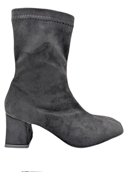 Gelovia Kadın Topuklu Streç Bot - Resim 3