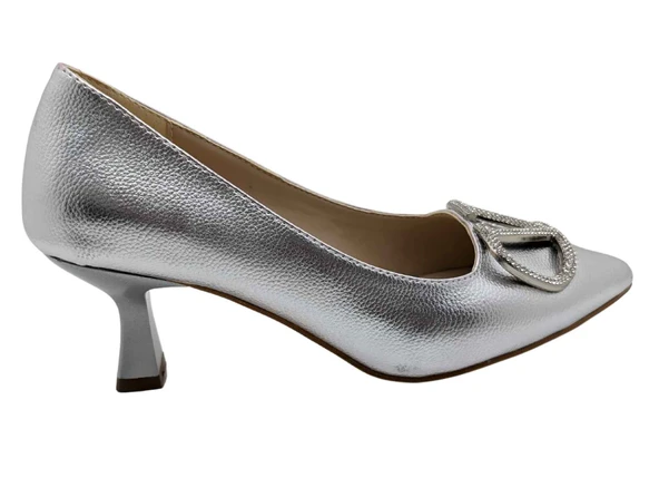 Çiğdem Kundura Serenova Kadın Suni Deri Stiletto Ayakkabı - Resim 2