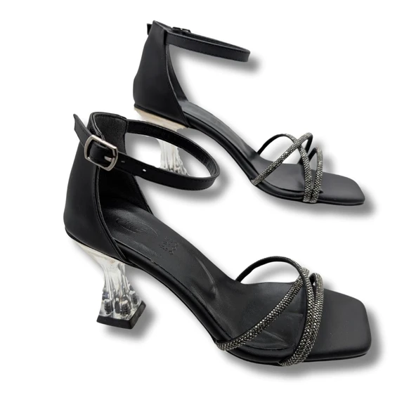 Grace Royale Kadın Taşlı Kadeh Topuk Abiye Ayakkabı - Resim 3