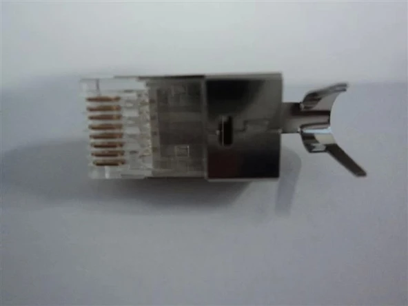 HCS Cat6 FTP konnektör,katı letkenli kablolar için