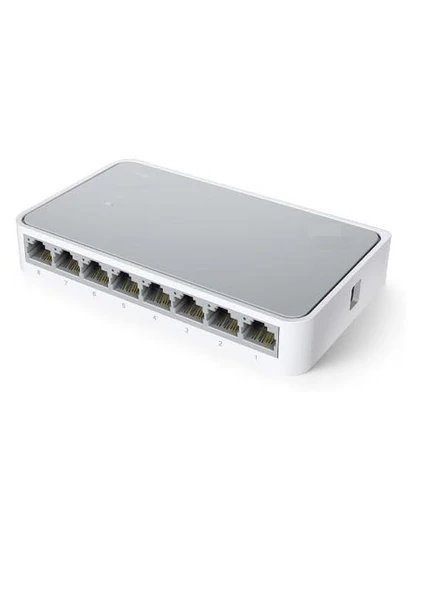 Hızlandırıcı Switch 8-Port 10/100 Mbps Fast Ethernet Switch