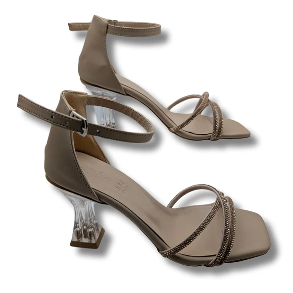 Grace Royale Kadın Taşlı Kadeh Topuk Abiye Ayakkabı - Resim 4