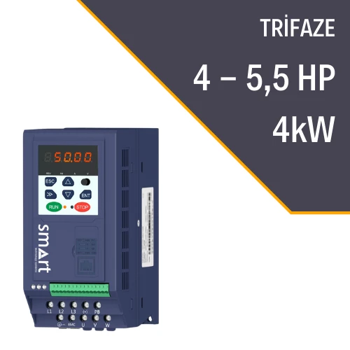 5.5HP 4KW SOLAR POMPA INVERTER (YENİ NESİL) - Resim 4