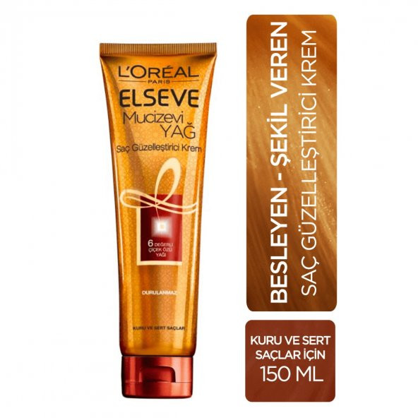 LOREAL PARİS ELSEVE MUCİZEVİ YAĞ SAÇ GÜZELLEŞTİRİ