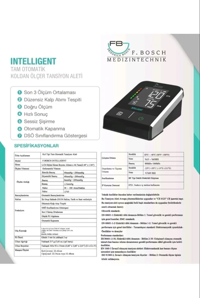 F.BOSCH INTELLIGENT TANSİYON ALETİ KOLDAN DİJİTAL - 3