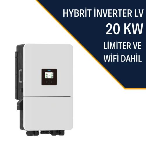 20KW HİBRİT TRİFAZE İNVERTER LV - Resim 5