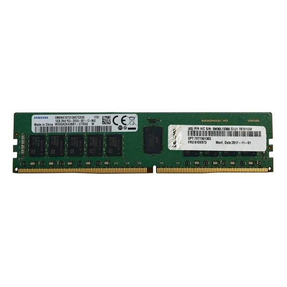 ThinkSystem 16GB TruDDR4 3200MHz (2Rx8, 1.2V) ECC UDIMM