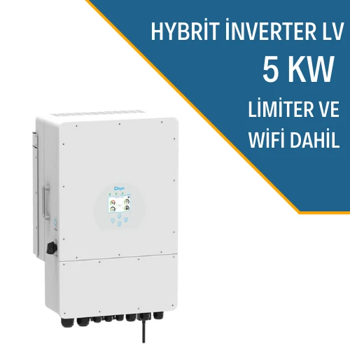 5KW HİBRİT MONOFAZE İNVERTER LV - Resim 4