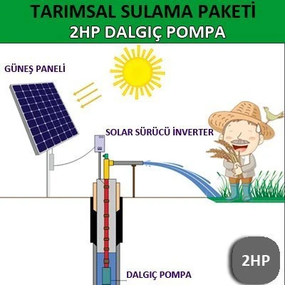 3HP(3x220V) DALGIÇ POMPA - TARIMSAL SULAMA SİSTEMİ - 7
