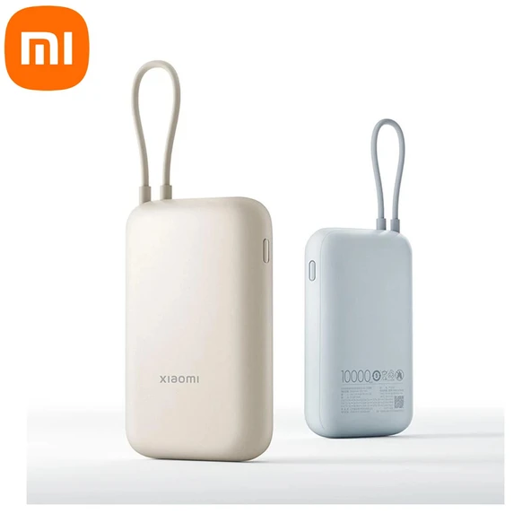 Xiaomi Pocket Edition Pro P15ZM Bej 10000 mAh Type-C Kablolu Hızlı Şarj Powerbank (Xiaomi Türkiye Garantili) - 2