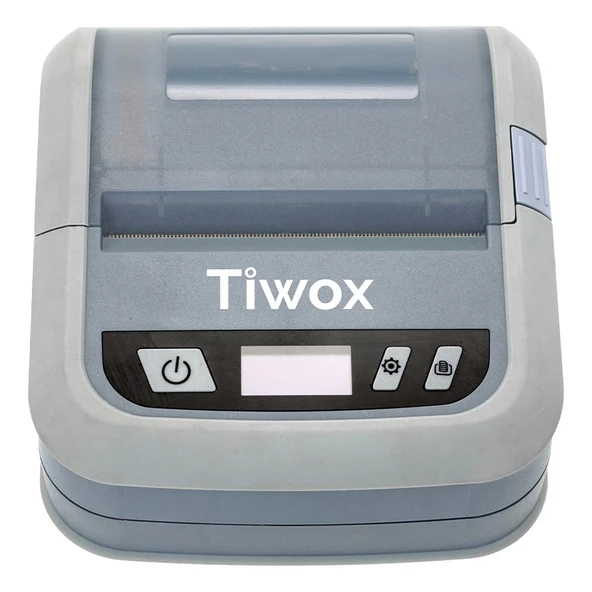 Tiwox BT-5050 Direkt Termal USB+BT 80mm Mobil Barkod Yazıcı