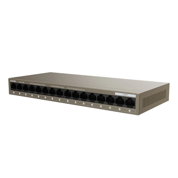 TENDA TEG1016M 16GE Port Desktop Switch ürün görseli