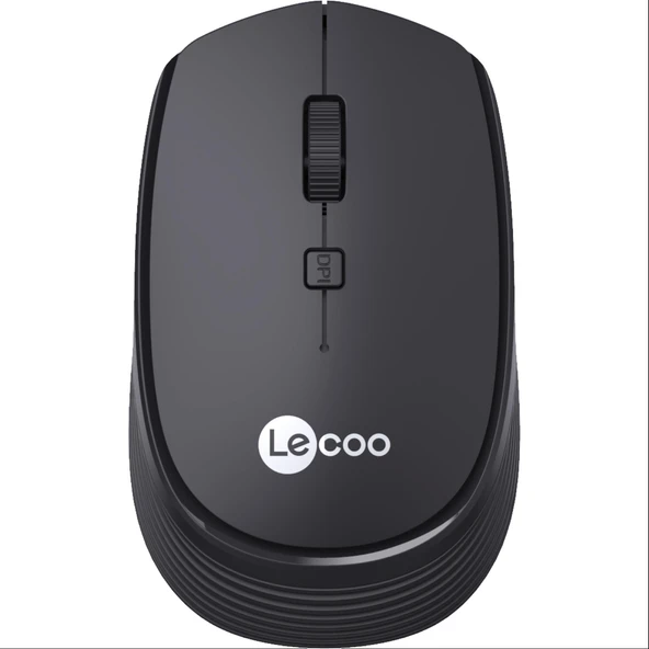 LECOO WS202 SİYAH USB KABLOSUZ MOUSE