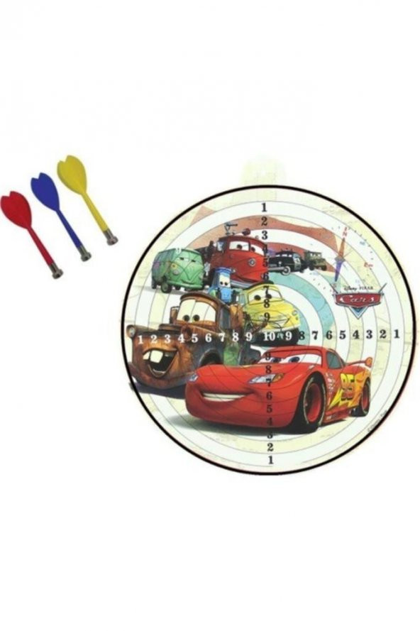 Laço Disney Cars Manyetik Mini Eva Dart 61033