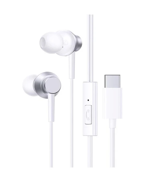 Baseus A00164300213-Z1 Encok CZ11 Type-C Mikrofonlu Kablolu Kulaklık Beyaz